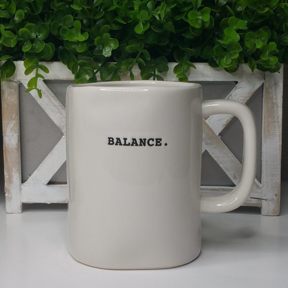 Rae Dunn Other - Rae Dunn Typewriter BALANCE Mug Ceramic Farmhouse